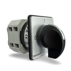 INTERRUPTOR TELERGON T0002000012E1N1 BHIPLAT B-202 0-1 20A 3P 48x48mm