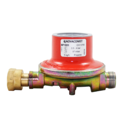 REDUCTOR DE PRESIÓN NOVACOMET ENTRADA 0,5 a 4bar / SALIDA 37mbar M20/150 5KG/H