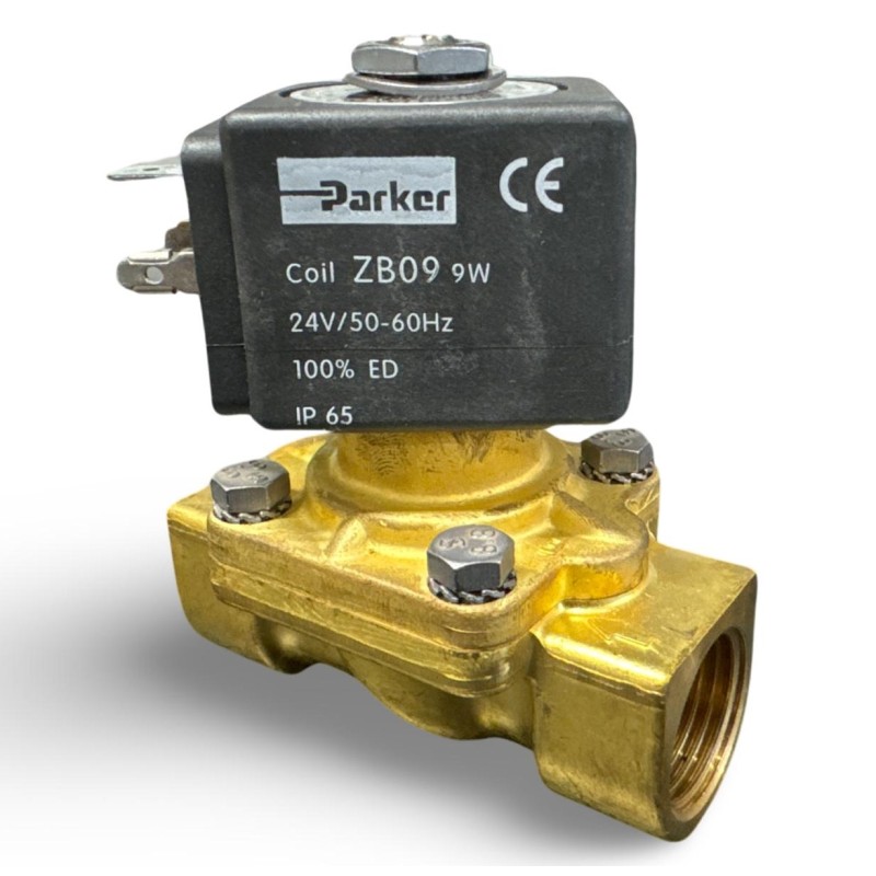 ELECTROVÁLVULA PARKER PM123 ZB09 1/2" 2 VIAS