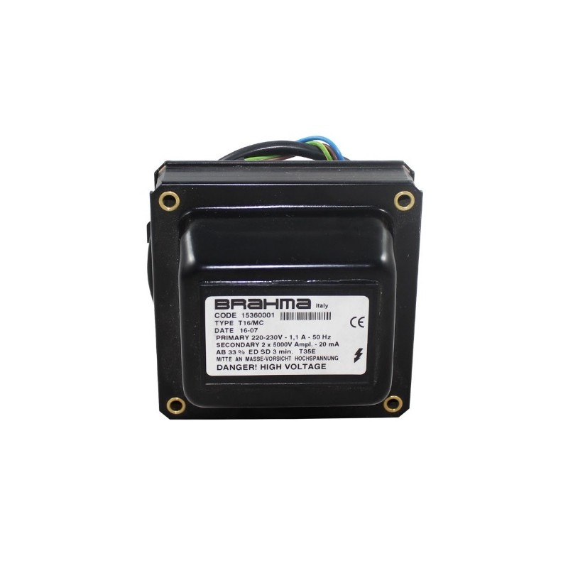 TRANSFORMADOR BRAHMA T16/MC CODE 15360001 QUEMADOR FLAXMER LE 8