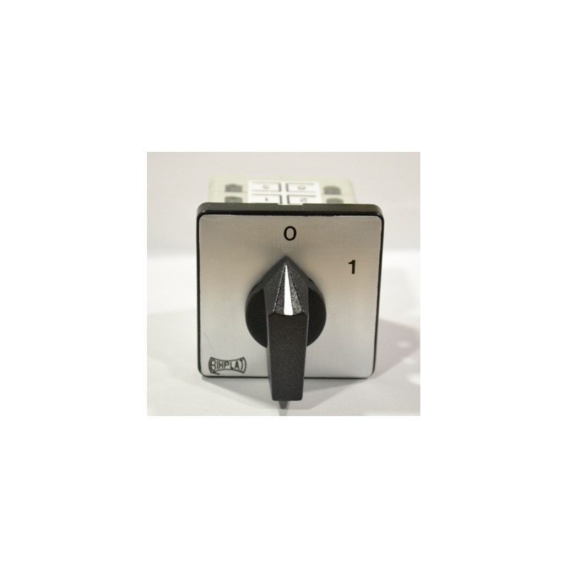 INTERRUPTOR TELERGON B-202 0-1 32A 3P 48X48mm