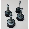 Kit 4 Silentblock  ROSCA M12
