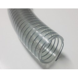 MANGUERA SILO HARINA PVC Ø50mm ESPIRAL DE ACERO RYLASPIR