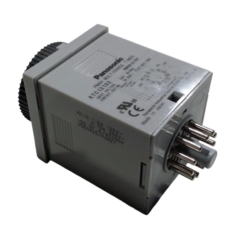 Temporizador PANASONIC PM4HA 240VAC ATC12103 24V AC-DC PM4HMH24V PM4HMHAC240V