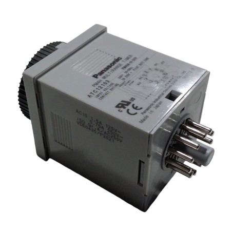 Temporizador PANASONIC PM4HA 240VAC ATC12103 24V AC-DC PM4HMH24V PM4HMHAC240V