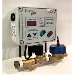 CUENTA LITROS AGUA DOSIFICADOR DE AGUA APEIPAM PARA PANADERIA PASTELERIA DERTEC PLUS 10