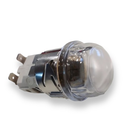 PORTALÁMPARAS PARA HORNO CON CRISTAL DE PROTECCIÓN 300ºC UNOX, FM, RMG, CONBEQ, DOBRA, SMEG, BESTFOR, UNINSA...