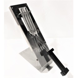 SOPORTE SOBREMESA PARA PALA QUEMADOR PASTELERIA ACERO INOXIDABLE PALA QUEMADOR PASTELERIA
