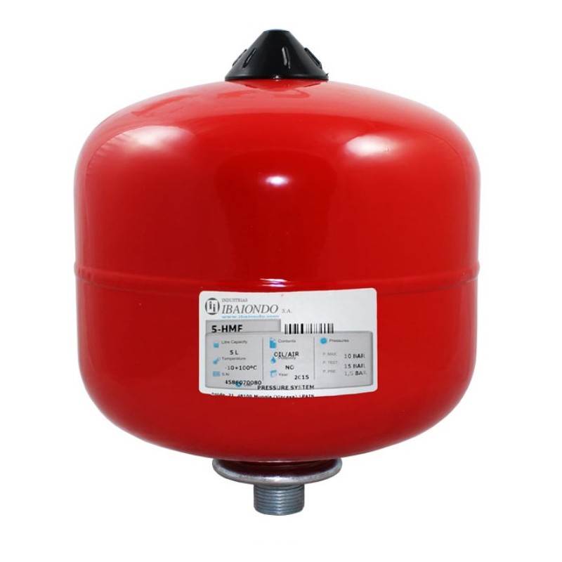 VASO EXPANSION GASÓLEO IBAIONDO 5lts. 10 BAR