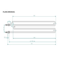 RESISTENCIA HORNO MONDIAL FORNI 3750W