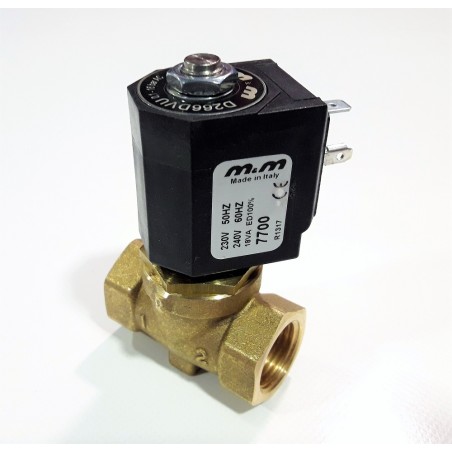 ELECTROVÁLVULA M&M D266DBU HORNO DOBRA  1/2" N/C CUENTALITROS DERTEC PLUS 10 DERTEC PLUS 20 APEIPAM