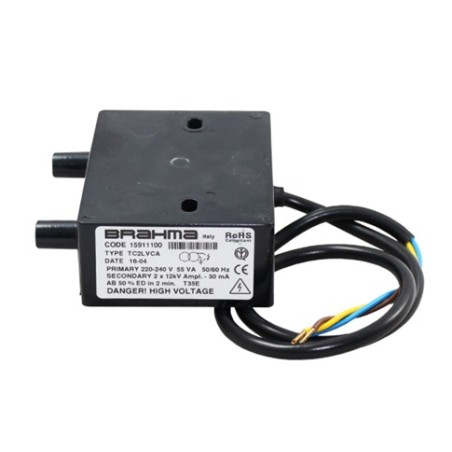 TRANSFORMADOR BRAHMA TC2LVCA 2x12KV