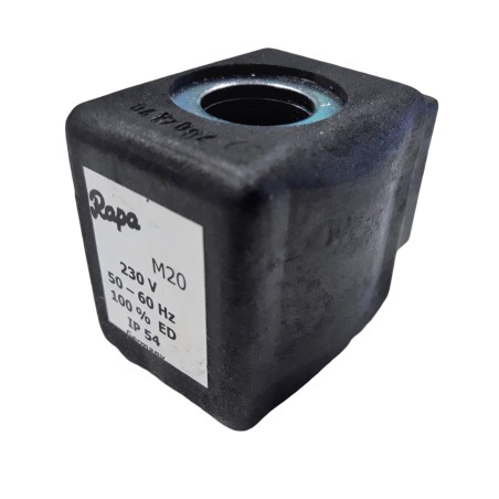 BOBINA RAPA M20 14W ELECTROVÁLVULA VAPOR PARA HORNO TERMOPAN