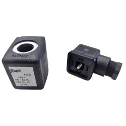 BOBINA RAPA M20 14W ELECTROVÁLVULA VAPOR PARA HORNO TERMOPAN