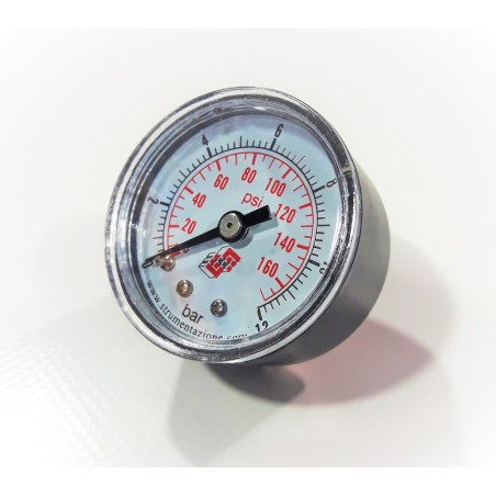 MANÓMETRO Ø40 1/8" 0-12Kgr CAJA PLÁSTICO