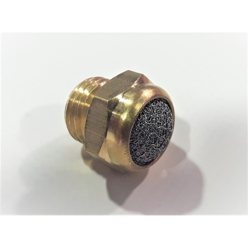 SILENCIADOR NEUMÁTICO 1/4" MACHO