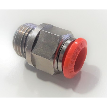 RACOR RECTO NEUMÁTICO 1/8" TUBO Ø8mm