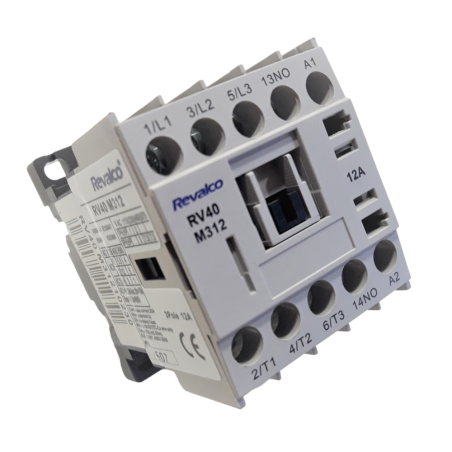 MINICONTACTOR REVALCO 12A 3P+N/O 230VAC