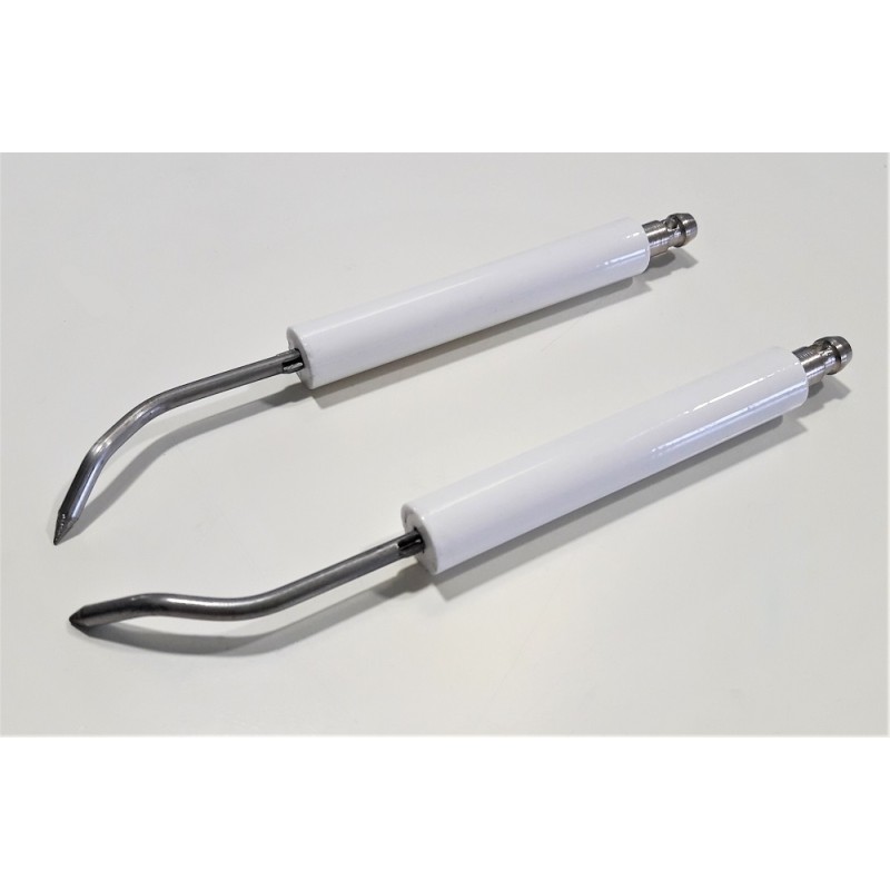 KIT ELECTRODOS DERECHA E IZQUIERDA QUEMADOR FLAXMER L-15 / L-8