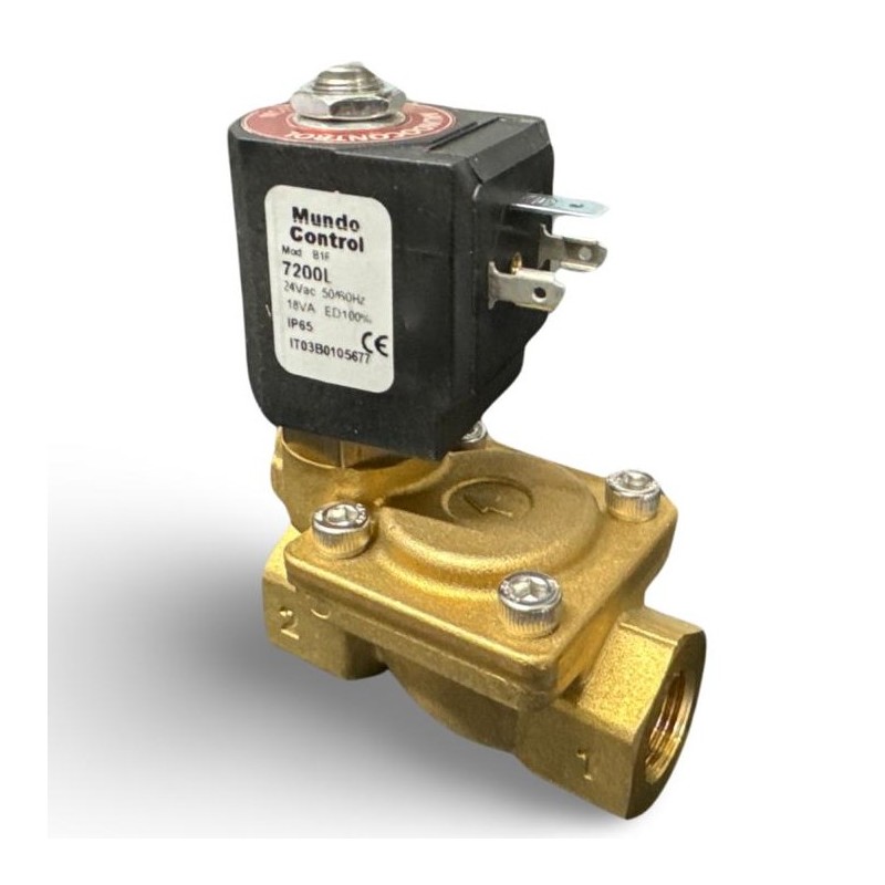 ELECTROVÁLVULA MUNDO CONTROL B1F 7200L 3/8" 2 VIAS