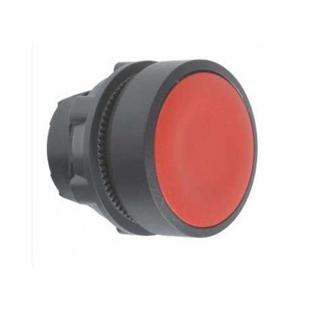 CABEZA PULSADOR RASANTE ROJO TELEMECANIQUE ZB5AA432 CAMARA REPOSO