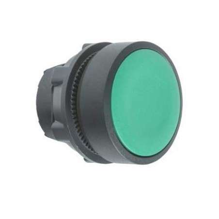 CABEZA PULSADOR RASANTE VERDE TELEMECANIQUE ZB5AA3 CAMARA REPOSO