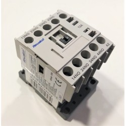 MINICONTACTOR REVALCO 4 POLOS N/0 24VAC 12A