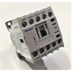 MINICONTACTOR REVALCO 4 POLOS N/0 24VAC 12A