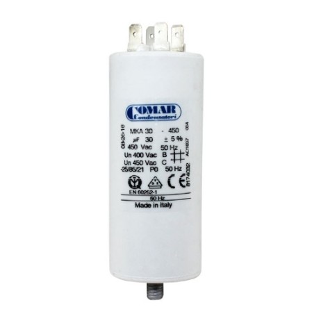 CONDENSADOR ALTERNA 450V 30uF