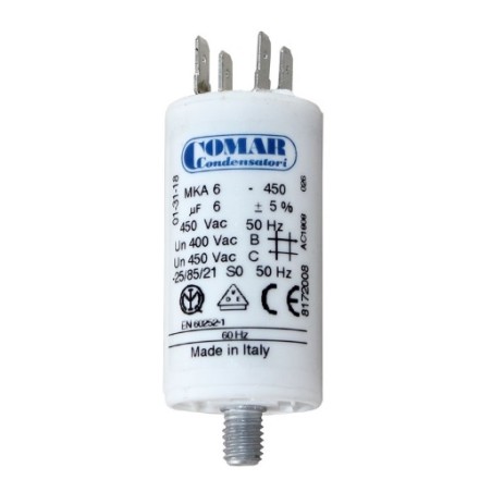 CONDENSADOR 450VAC 6uF