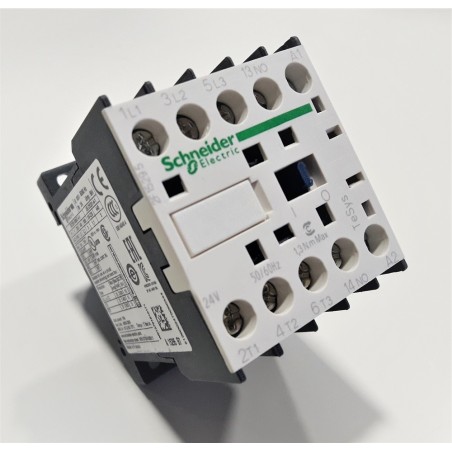 MINICONTACTOR SCHNEIDER LC1K1210B7 20A 3P+N/O 24VAC 12A LC1K1210B7