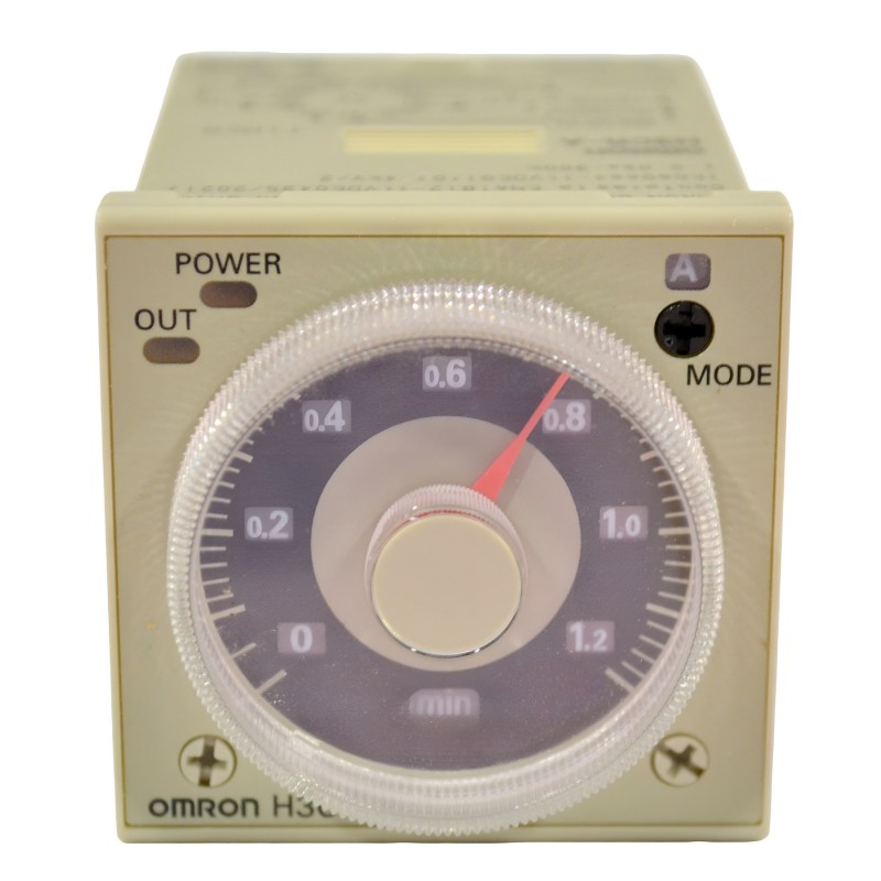 TEMPORIZADOR OMRON H3CR-A 24-48VAC / 12-48VDC CONEXIÓN 11  PÌN NAIS PM4H MULTIRANGE TIMER ATC12103
