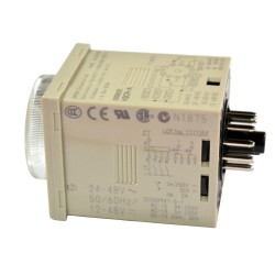 TEMPORIZADOR OMRON H3CR-A 24-48VAC / 12-48VDC CONEXIÓN 11  PÌN NAIS PM4H MULTIRANGE TIMER ATC12103