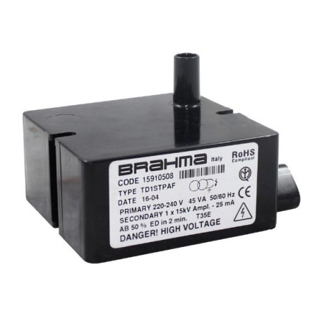 TRANSFORMADOR  ENCENDIDO BRAHMA TD1STPAF HORNO SALVA SIROCCO 15910508