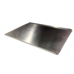 BANDEJA 600x400 ALUMINIO DURO 2 BORDES PARA PANADERIA Y PASTELERIA