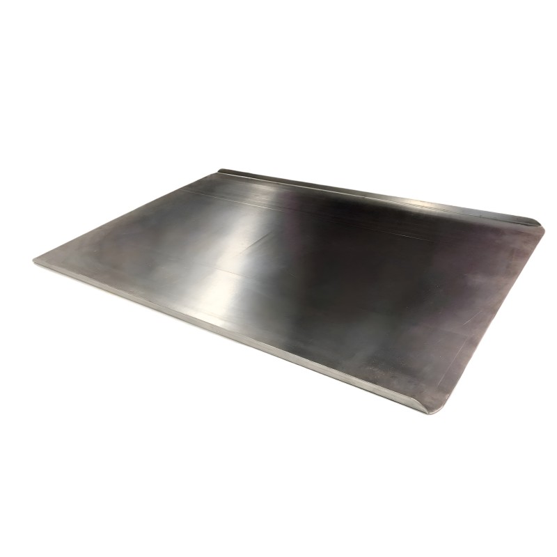 BANDEJA 600x400 ALUMINIO DURO 2 BORDES PARA PANADERIA Y PASTELERIA