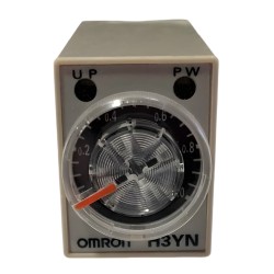 TEMPORIZADOR OMRON H3YN MULTIRANGO 1s/10s/1min/10min 24VAC / 24VDC / 240VAC