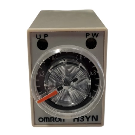 TEMPORIZADOR OMRON H3YN-2 MULTIRANGO 24VDC 1s/10s/1min/10min PANASONIC S1DX