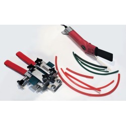 KIT SOLDADOR CORDONES Y CORREAS TERMOSOLDABLES (SOLDADOR + PINZA + ACCESORIOS)
