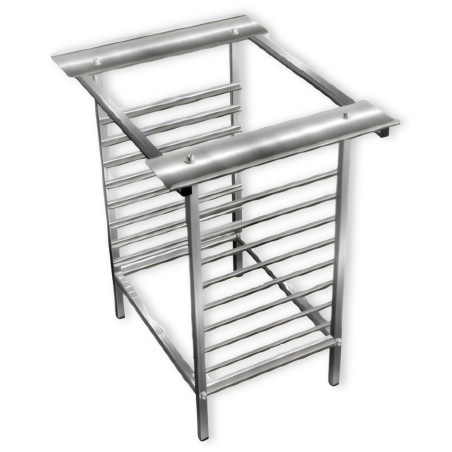 SOPORTE MESA PARA HORNO UNOX ROMAG RMG FM EKA TECNODOM CONBEQ DOBRA SALVA BESTFOR SMEG FIMOR ACERO INOXIDABLE H900 430x340 / 480
