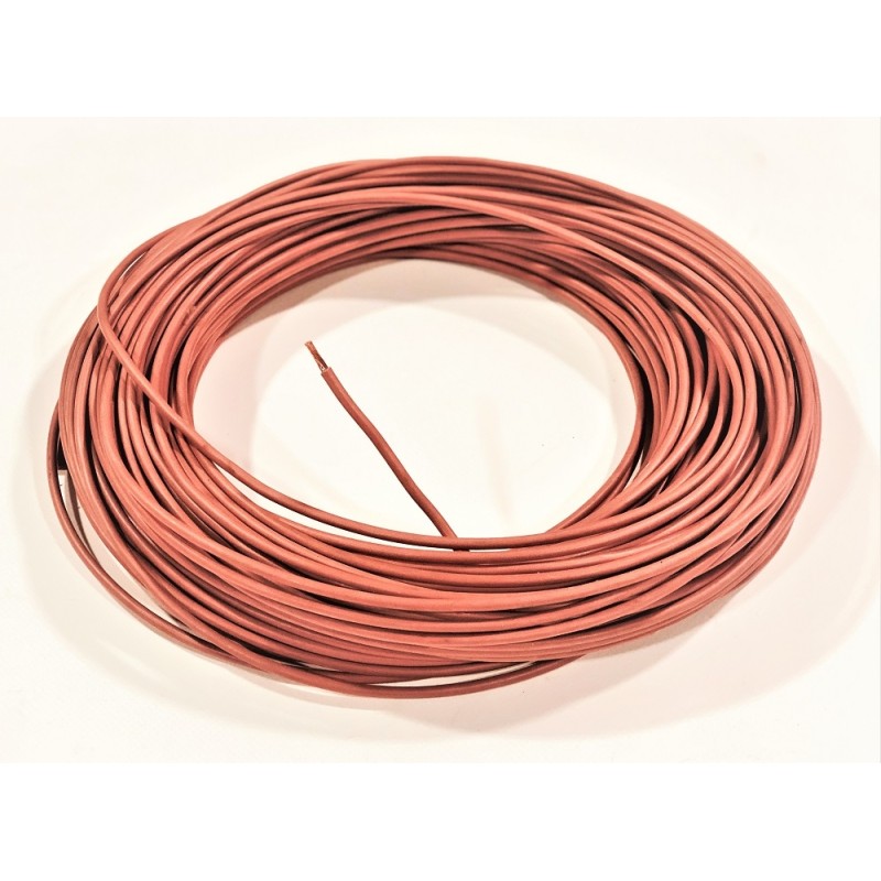 CABLE SILICONA ALTA TEMPERATURA PARA HORNO Ø2,5mm MARRÓN UNOX DOBRA SALVA CONBEQ ZUCHELLI GASHOR BERTAM REVENT SMEG MONDIAL FORN