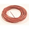 CABLE SILICONA ALTA TEMPERATURA PARA HORNO Ø2,5mm MARRÓN UNOX DOBRA SALVA CONBEQ ZUCHELLI GASHOR BERTAM REVENT SMEG MONDIAL FORN