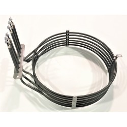 RESISTENCIA HORNO EUROPA 8000W 230V 380V NEWTON 10T Ø28cm