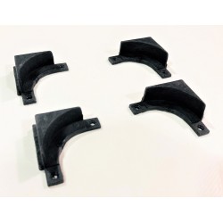KIT ESCUADRAS POLIAMIDA SUJECCION GOMA PUERTA HORNO FM
