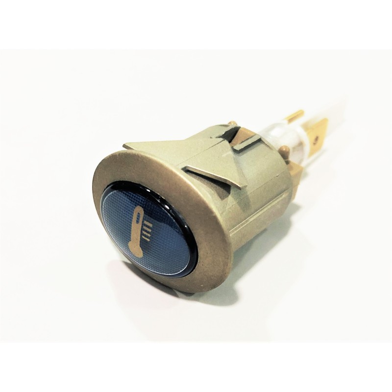 PILOTO SEÑALIZACIÓN TEMPERATURA HORNO UNOX KLP1012A XC110, XF006, XF011, XF016, XF030, XF030-TG, XF065, XF090P,XG413, XG413G, XG