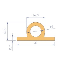 GOMA PARA PUERTA HORNO GPG GOUET