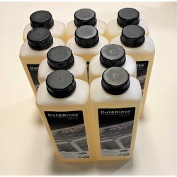 DETERGENTE HORNO UNOX DET&RINSE PLUS PACK 10x1L DB1050