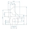 GOMA PARA PUERTA HORNO UNOX CHEFTOP CHEFLUX BAKERTOP BAKERLUX