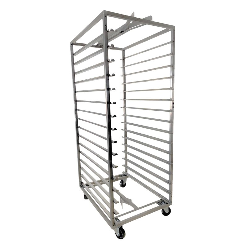 CARRO PARA HORNO EUROPA GALILEO 108C 60x90cm ACERO INOXIDABLE