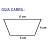 LONA ESCUDILLADORA PIDAM 2290X60mm GUIA 6x3x4mm 2PU